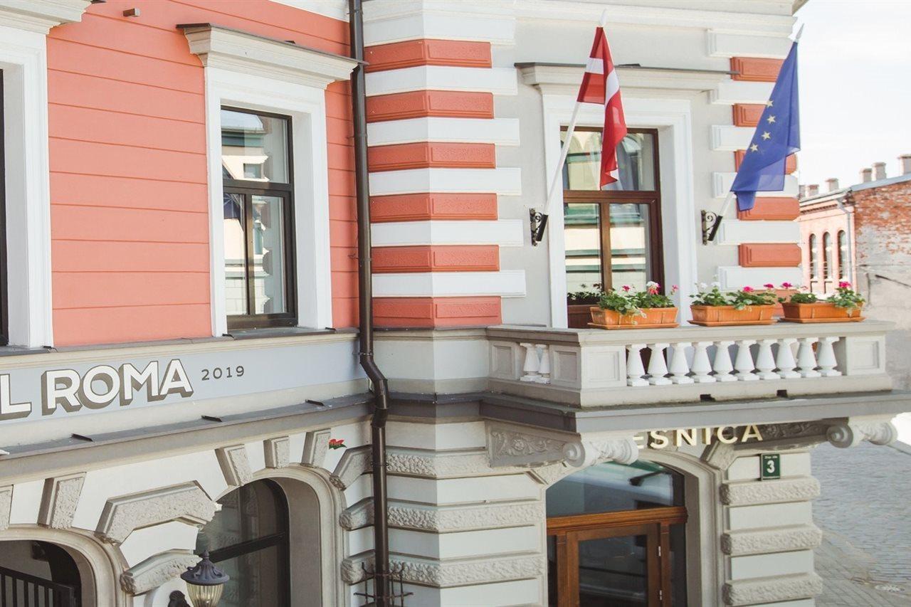 Art Hotel Roma Liepāja Exteriör bild